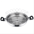 High Quality Stainless Steel Chinese Style Fry Pan